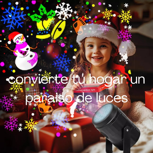 Reflector de Luces Navideñas